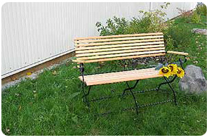 Biergartenbank